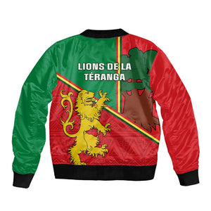 Senegal Football Bomber Jacket 2024 Go Champions Lions De La Teranga