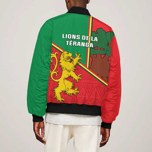 Senegal Football Bomber Jacket 2024 Go Champions Lions De La Teranga