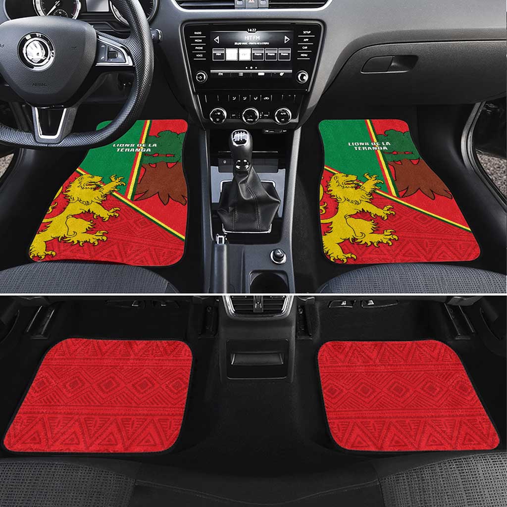 Senegal Football Car Mats 2024 Go Champions Lions De La Teranga