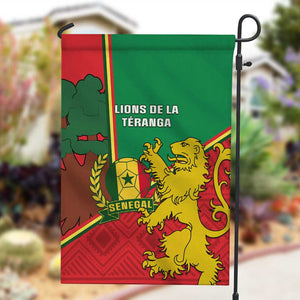 Senegal Football Garden Flag 2024 Go Champions Lions De La Teranga