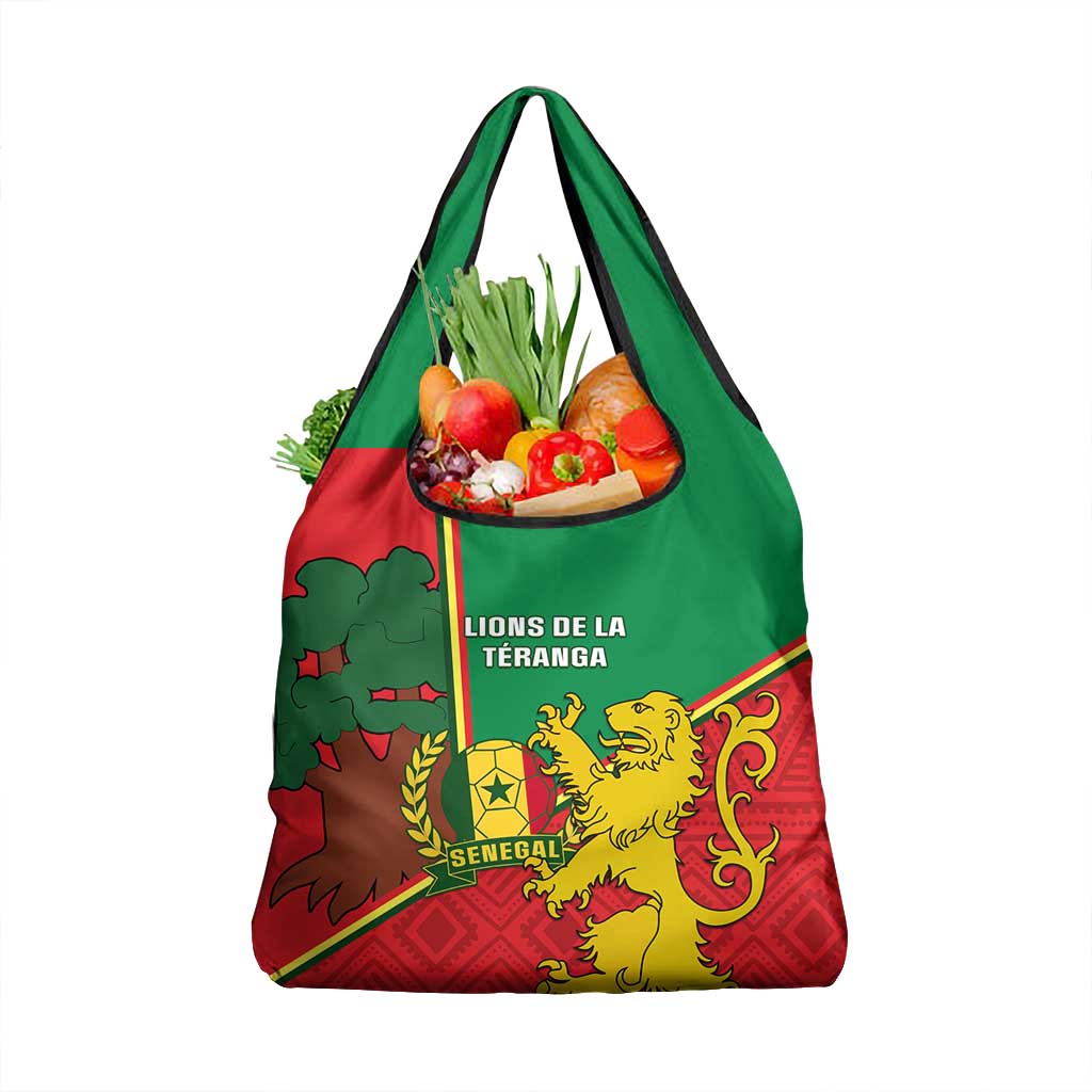 Senegal Football Grocery Bag 2024 Go Champions Lions De La Teranga