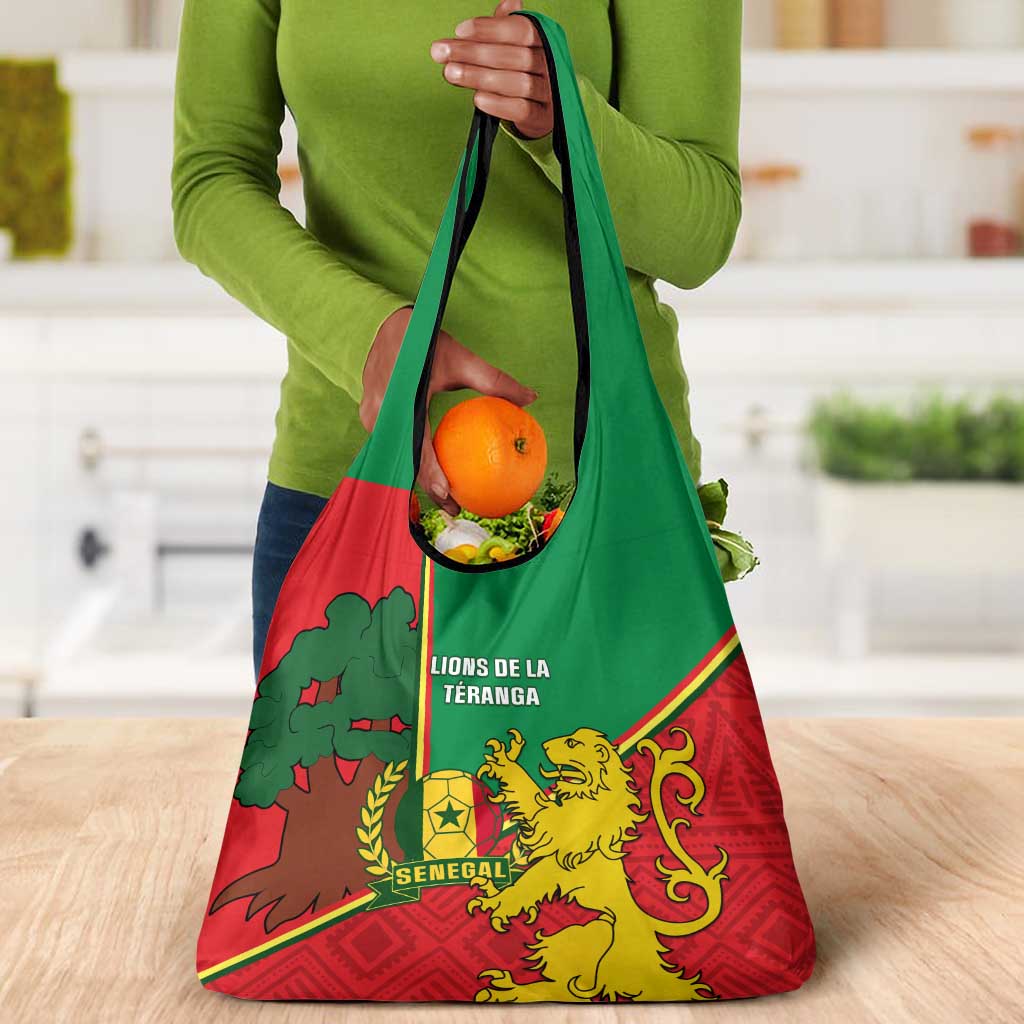 Senegal Football Grocery Bag 2024 Go Champions Lions De La Teranga