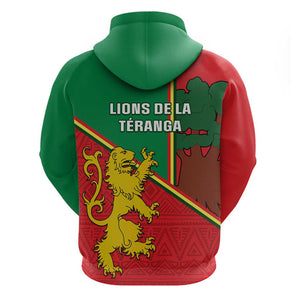 Senegal Football Hoodie 2024 Go Champions Lions De La Teranga