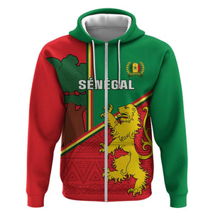 Senegal Football Hoodie 2024 Go Champions Lions De La Teranga