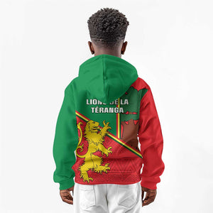 Senegal Football Kid Hoodie 2024 Go Champions Lions De La Teranga