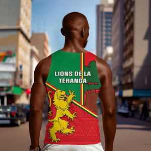 Senegal Football Men Tank Top 2024 Go Champions Lions De La Teranga