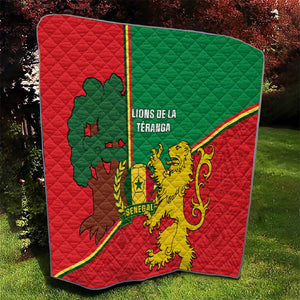 Senegal Football Quilt 2024 Go Champions Lions De La Teranga