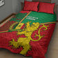 Senegal Football Quilt Bed Set 2024 Go Champions Lions De La Teranga