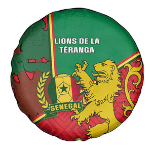 Senegal Football Spare Tire Cover 2024 Go Champions Lions De La Teranga