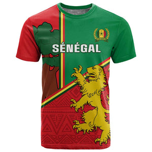 Senegal Football T shirt 2024 Go Champions Lions De La Teranga