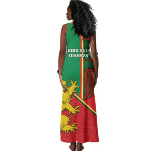 Senegal Football Tank Maxi Dress 2024 Go Champions Lions De La Teranga