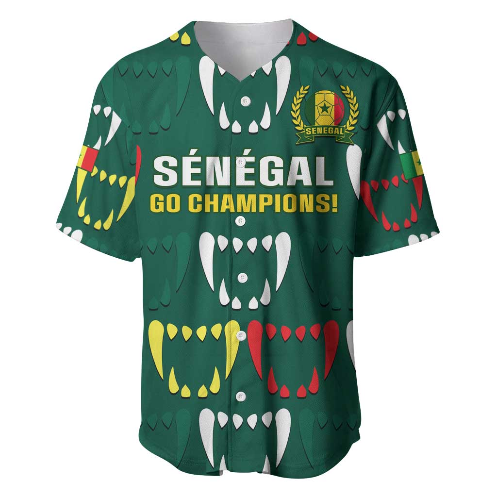 Custom Senegal Football Baseball Jersey 2024 Culture Pour Home Style