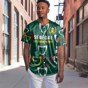 Custom Senegal Football Baseball Jersey 2024 Culture Pour Home Style