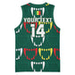 Custom Senegal Football Basketball Jersey 2024 Culture Pour Home Style LT14
