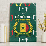 Senegal Football Canvas Wall Art 2024 Culture Pour Home Style