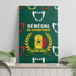 Senegal Football Canvas Wall Art 2024 Culture Pour Home Style