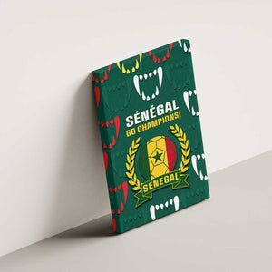 Senegal Football Canvas Wall Art 2024 Culture Pour Home Style