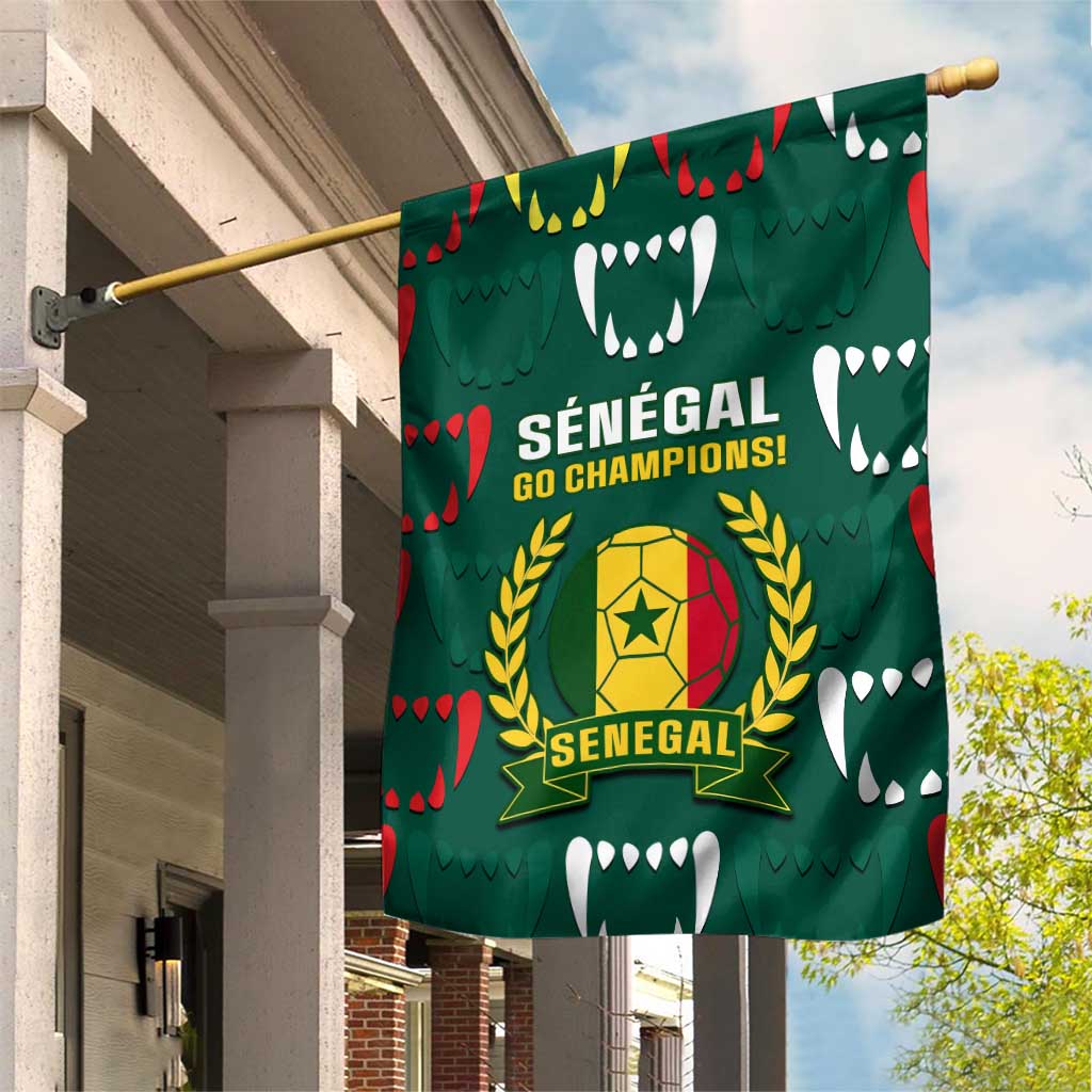 Senegal Football Garden Flag 2024 Culture Pour Home Style