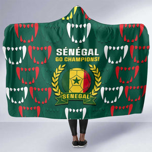 Senegal Football Hooded Blanket 2024 Culture Pour Home Style