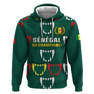 Custom Senegal Football Hoodie 2024 Culture Pour Home Style