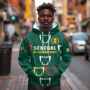 Custom Senegal Football Hoodie 2024 Culture Pour Home Style