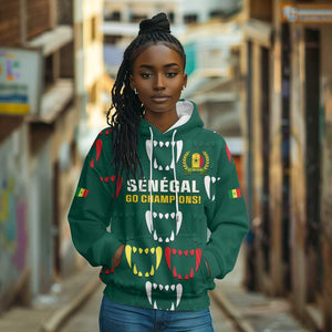 Custom Senegal Football Hoodie 2024 Culture Pour Home Style