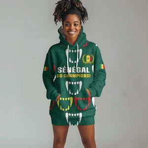 Custom Senegal Football Hoodie Dress 2024 Culture Pour Home Style