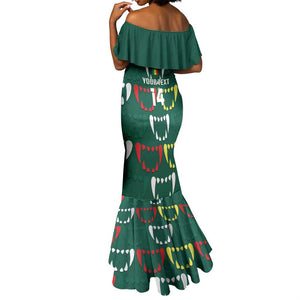 Custom Senegal Football Mermaid Dress 2024 Culture Pour Home Style