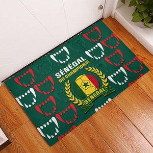 Senegal Football Rubber Doormat 2024 Culture Pour Home Style