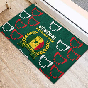 Senegal Football Rubber Doormat 2024 Culture Pour Home Style