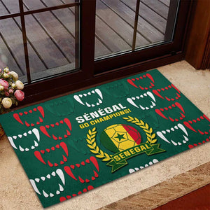 Senegal Football Rubber Doormat 2024 Culture Pour Home Style