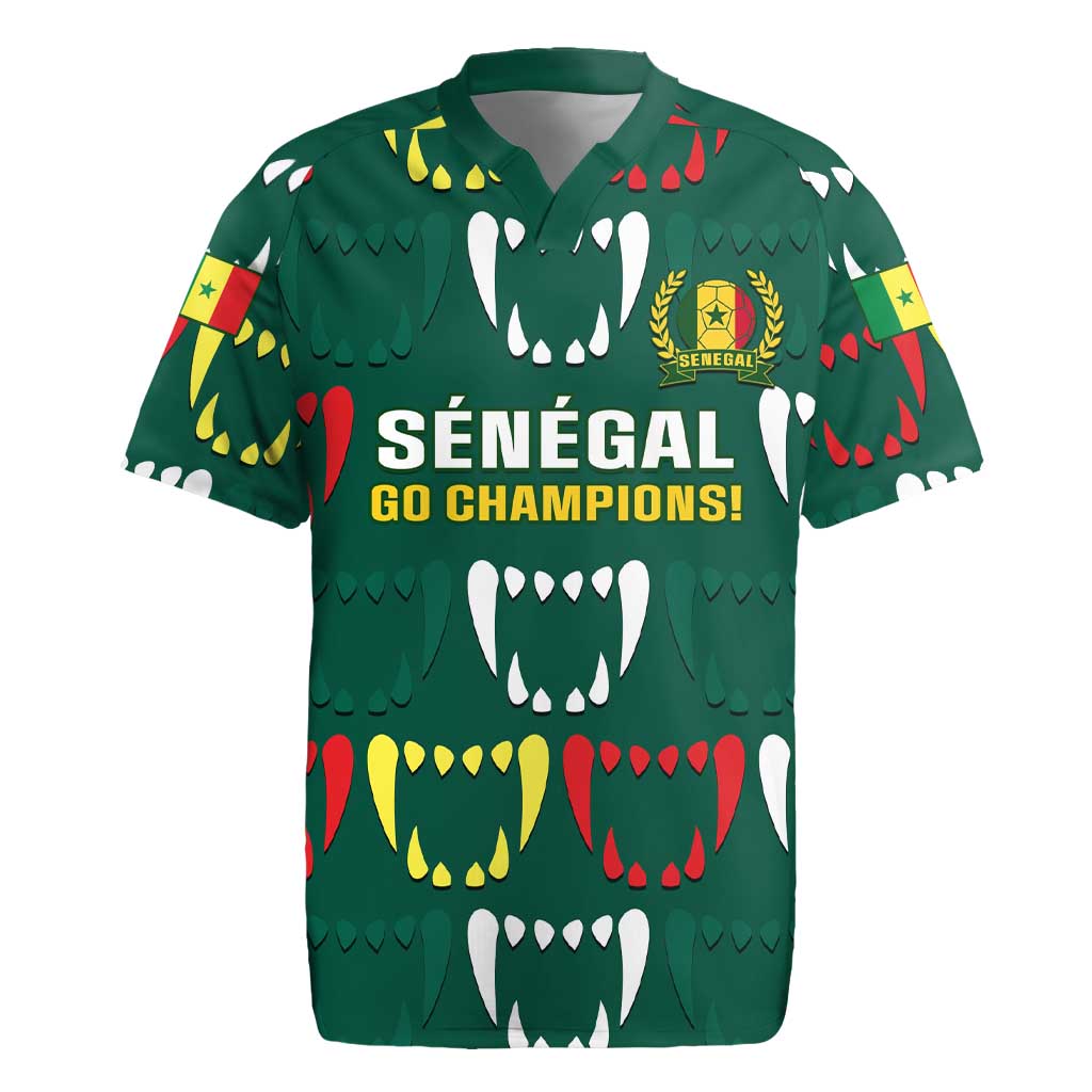 Custom Senegal Football Rugby Jersey 2024 Culture Pour Home Style