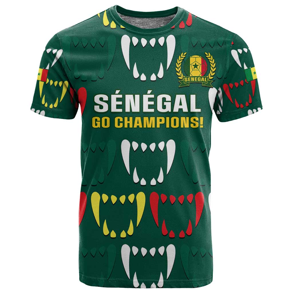 Custom Senegal Football T shirt 2024 Culture Pour Home Style