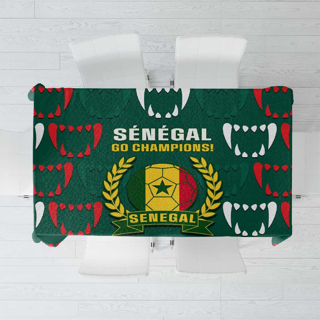 Senegal Football Tablecloth 2024 Culture Pour Home Style