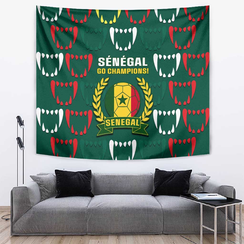 Senegal Football Tapestry 2024 Culture Pour Home Style