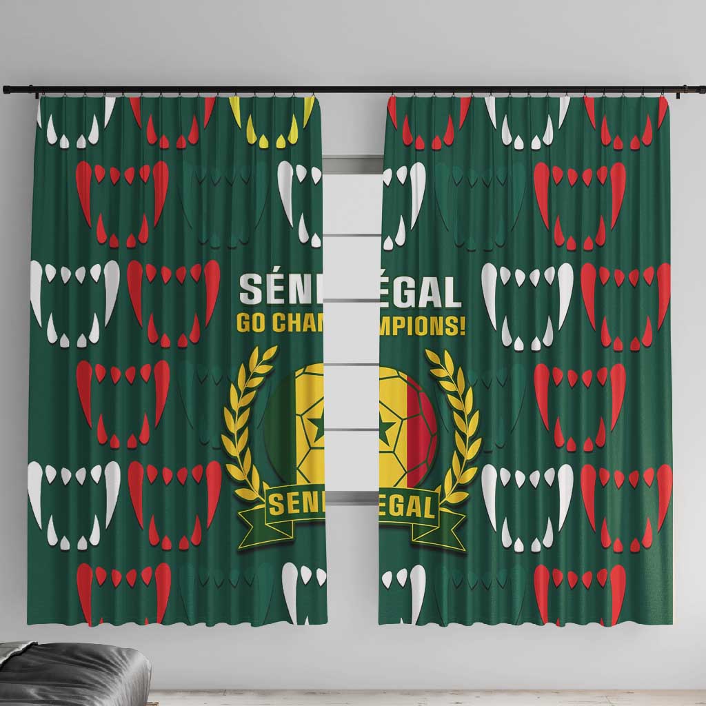 Senegal Football Window Curtain 2024 Culture Pour Home Style