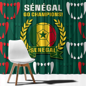 Senegal Football Window Curtain 2024 Culture Pour Home Style