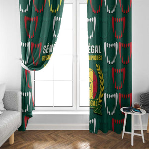 Senegal Football Window Curtain 2024 Culture Pour Home Style