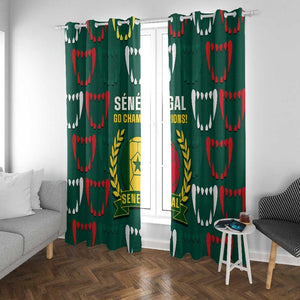 Senegal Football Window Curtain 2024 Culture Pour Home Style