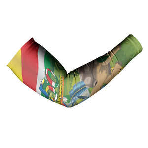 Seychelles National Day Personalized Arm Sleeves 50 Years Anniversary Lendepandans Sesel