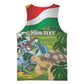 Seychelles National Day Personalized Basketball Jersey 50 Years Anniversary Lendepandans Sesel
