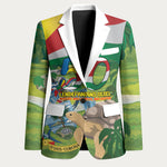 Seychelles National Day Personalized Blazer 50 Years Anniversary Lendepandans Sesel