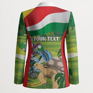 Seychelles National Day Personalized Blazer 50 Years Anniversary Lendepandans Sesel