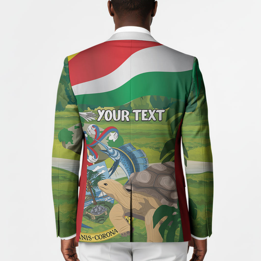 Seychelles National Day Personalized Blazer 50 Years Anniversary Lendepandans Sesel
