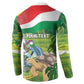 Seychelles National Day Personalized Button Sweatshirt 50 Years Anniversary Lendepandans Sesel