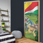Seychelles National Day Personalized Door Cover 50 Years Anniversary Lendepandans Sesel