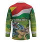 Seychelles National Day Personalized Hockey Jersey 50 Years Anniversary Lendepandans Sesel