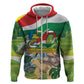 Seychelles National Day Personalized Hoodie 50 Years Anniversary Lendepandans Sesel