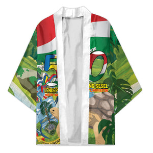 Seychelles National Day Personalized Kimono 50 Years Anniversary Lendepandans Sesel