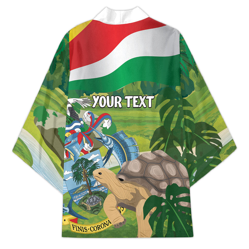 Seychelles National Day Personalized Kimono 50 Years Anniversary Lendepandans Sesel
